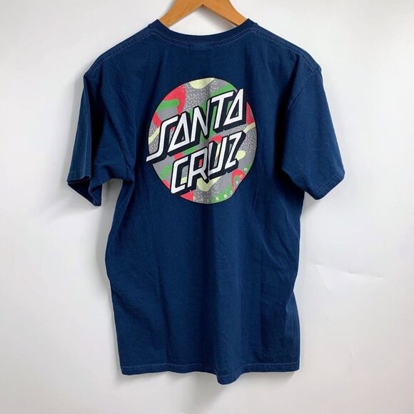 Santa Cruz‎ Skateboards Men's Primary Dot Classic Logo Crew Neck Size S - Picture 1 of 9